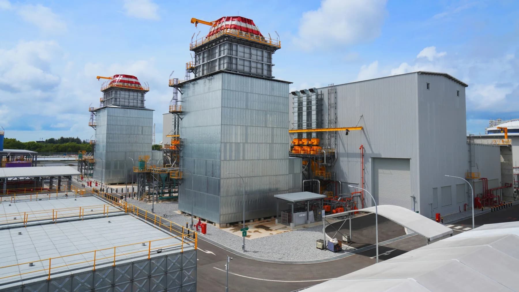 Meranti Power hydrogen-ready OCGT facility on Jurong Island