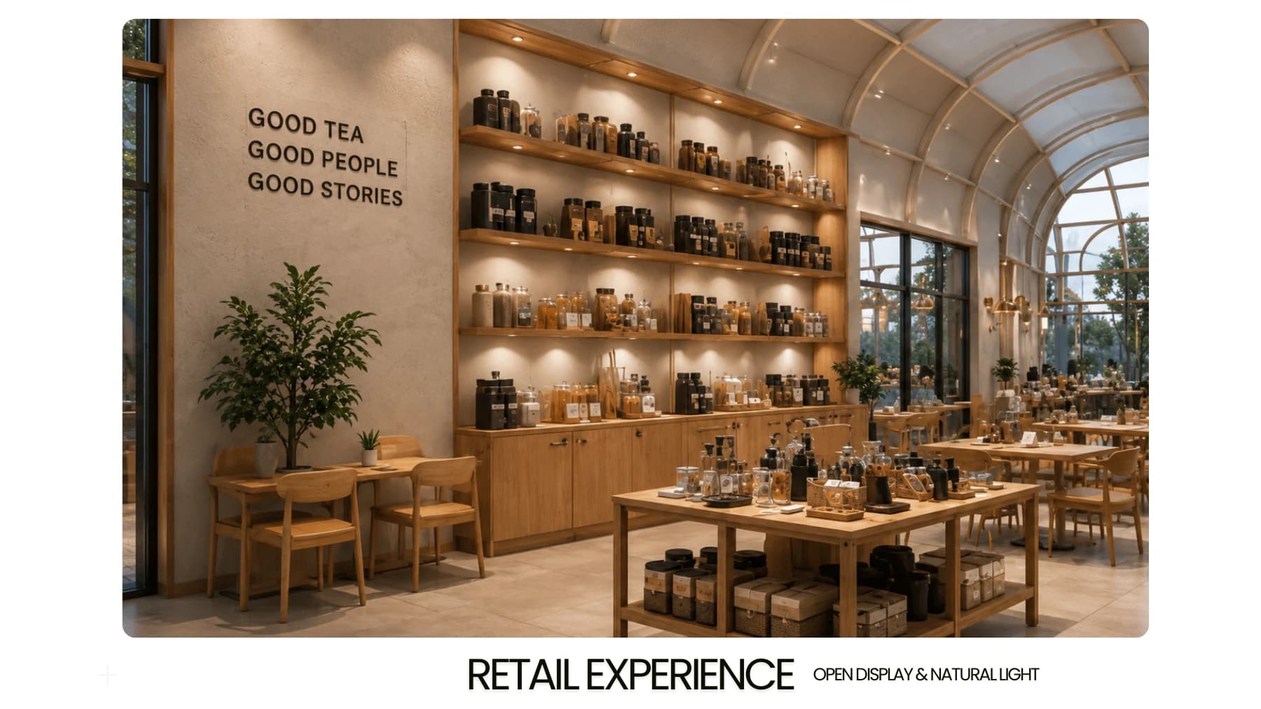 Bhai Chai open retail experience with natural light