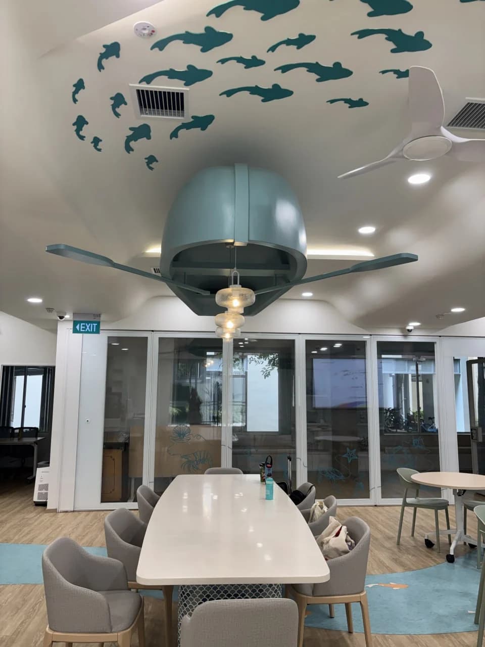 NTUC Health Bedok marine-inspired interior