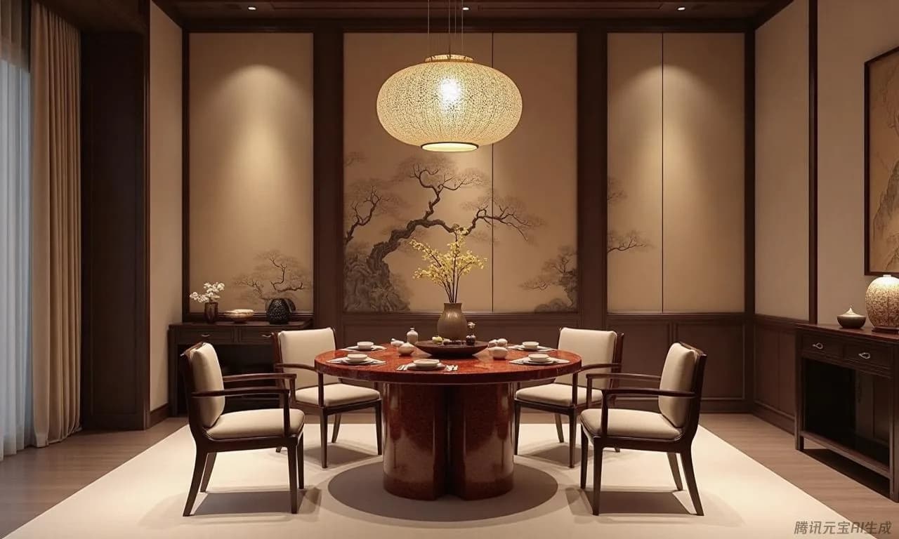 Chinese Residence Concept interior view 2