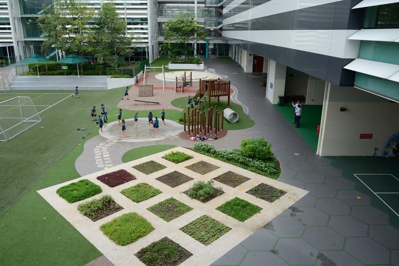 Australian International School playscape and learning environment